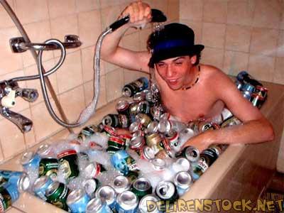 Image dlire : bain de bire
