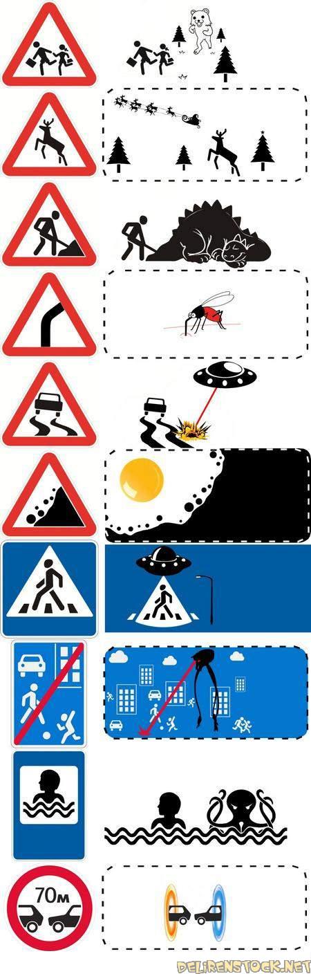 Image dlire : Signification des panneaux de signalisation
