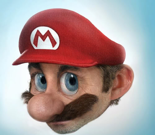 Image dlire : Mario version rel