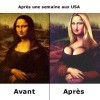 Image delire : La joconde retouche
