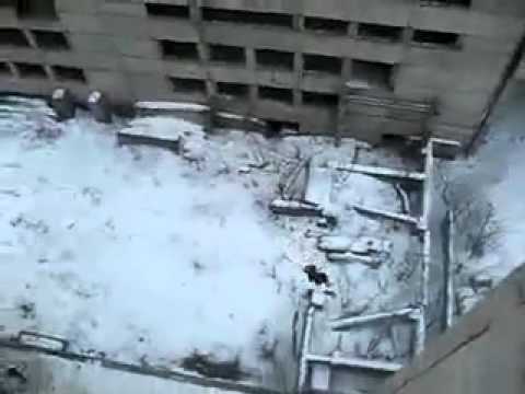 Vido dlire : Saut  llastique de malade